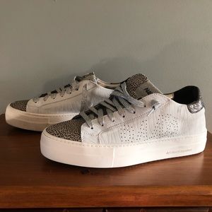 P448 Thea Low Top Sneaker Italian Footwear Size 10US/40EU